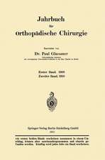 Jahrbuch für orthopädische Chirurgie