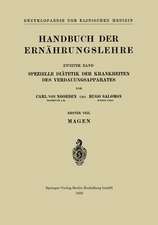 Handbuch der Ernährungslehre