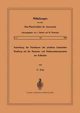 Auswirkung der Variationen der Primären Kosmischen Strahlung auf die Mesonen- und Nucleonenkomponente am Erdboden