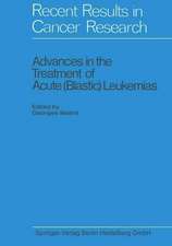 Advances in the Treatment of Acute (Blastic) Leukemias