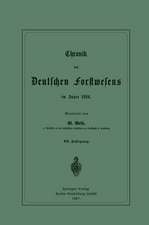 Chronik des Deutschen Forstwesens im Jahre 1886: XII. Jahrgang