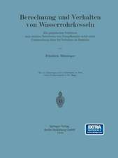 Berechnung und Verhalten von Wasserrohrkesseln: Ein graphisches Verfahren zum raschen Berechnen von Dampfkesseln nebst einer Untersuchung über ihr Verhalten im Betriebe