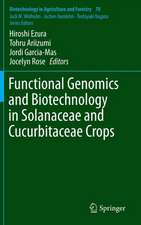 Functional Genomics and Biotechnology in Solanaceae and Cucurbitaceae Crops