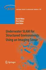 Underwater SLAM for Structured Environments Using an Imaging Sonar