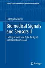 Biomedical Signals and Sensors II: Linking Acoustic and Optic Biosignals and Biomedical Sensors