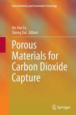 Porous Materials for Carbon Dioxide Capture