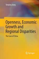 Openness, Economic Growth and Regional Disparities: The Case of China