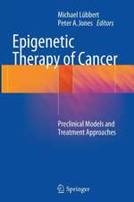 Epigenetic Therapy of Cancer: Preclinical Models and Treatment Approaches