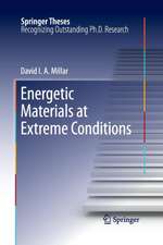 Energetic Materials at Extreme Conditions