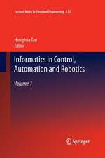 Informatics in Control, Automation and Robotics: Volume 1