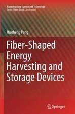 Fiber-Shaped Energy Harvesting and Storage Devices