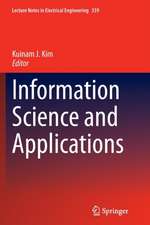 Information Science and Applications