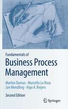 Fundamentals of Business Process Management