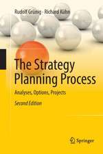 The Strategy Planning Process