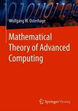 Mathematical Theory of Advanced Computing