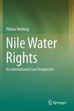 Nile Water Rights: An International Law Perspective