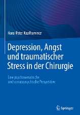 Depression, Angst und traumatischer Stress in der Chirurgie