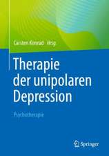 Therapie der unipolaren Depression - Psychotherapie