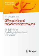 Differentielle und Persönlichkeitspsychologie