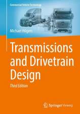 Transmissions and Drivetrain Design