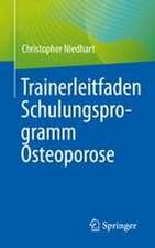 Trainerleitfaden Schulungsprogramm Osteoporose