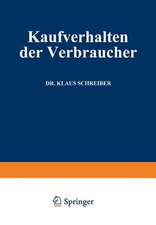 Kaufverhalten der Verbraucher