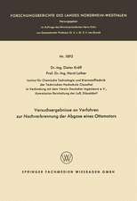 Versuchsergebnisse an Verfahren zur Nachverbrennung der Abgase eines Ottomotors