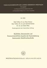 Rechtliche, ökonomische und finanzwirtschaftliche Aspekte der Kostendeckung kommunaler Gebührenhaushalte