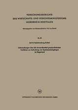 Untersuchungen über die Anwendbarkeit geophysikalischer Verfahren zur Aufsuchung von Spateisensteingängen im Siegerland