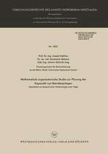 Mathematisch-organisatorische Studie zur Planung der Kapazität von Betriebsanlagen (bearbeitet am Beispiel einer Förderanlage unter Tage): bearbeitet am Beispiel einer Förderanlage unter Tage