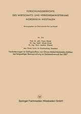 Veränderungen im Gefügeaufbau von Chrom-Nickel-Molybdän-Stählen bei langzeitiger Beanspruchung im Zeitstandversuch bei 500°