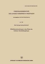 Schlechtenuntersuchungen in den Flözen des Aachener Steinkohlengebirges