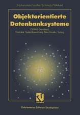 Objektorientierte Datenbanksysteme: ODMG-Standard, Produkte, Systembewertung, Benchmarks, Tuning