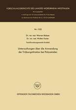 Untersuchungen über die Anwendung der Trübungstitration bei Polyamiden