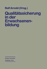 Qualitätssicherung in der Erwachsenenbildung