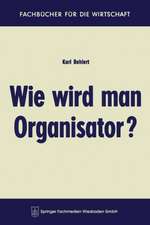 Wie wird man Organisator?