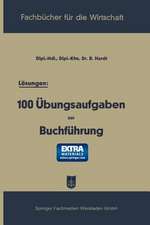 Lösungen: 100 Übungsaufgaben zur Buchführung