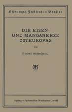 Die Eisen- und Manganerze Osteuropas