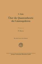 Über die Quantentheorie der Linienspektren