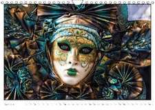 Augenblicke - Carnevale di Venezia (Wandkalender 2016 DIN A4 quer)