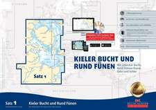 Sportbootkarten Satz 1: Kieler Bucht und Rund Fünen (Ausgabe 2019)