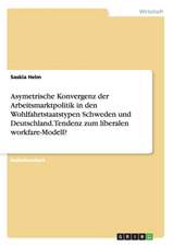 Asymetrische Konvergenz der Arbeitsmarktpolitik in den Wohlfahrtstaatstypen Schweden und Deutschland. Tendenz zum liberalen workfare-Modell?