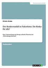 Der Reaktorunfall in Fukushima. Ein Risiko für alle?