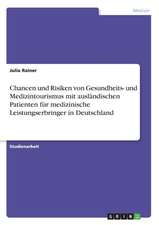 Chancen und Risiken von Gesundheits- und Medizintourismus mit ausländischen Patienten für medizinische Leistungserbringer in Deutschland