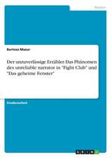 Der unzuverlässige Erzähler. Das Phänomen des unreliable narrator in 