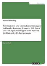 Kolonialismus und Grenzüberschreitungen in Theodor Fontanes Romanen 