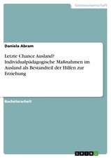 Letzte Chance Ausland? Individualpädagogische Maßnahmen im Ausland als Bestandteil der Hilfen zur Erziehung