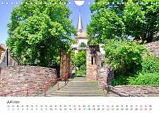 Wiesloch - Spaziergang durch die Altstadt (Wandkalender 2023 DIN A4 quer)