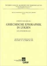 Griechische Epigraphik In Lykien