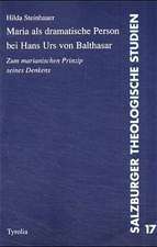 Maria als dramatische Person bei Hans Urs von Balthasar